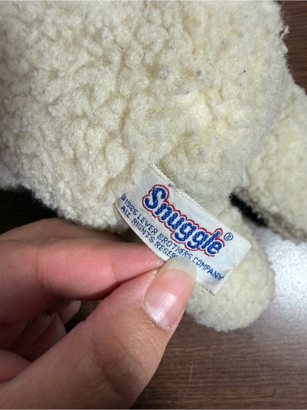 1986 Snuggle Bear Fanric Softener Plush - Picture 3 of 3